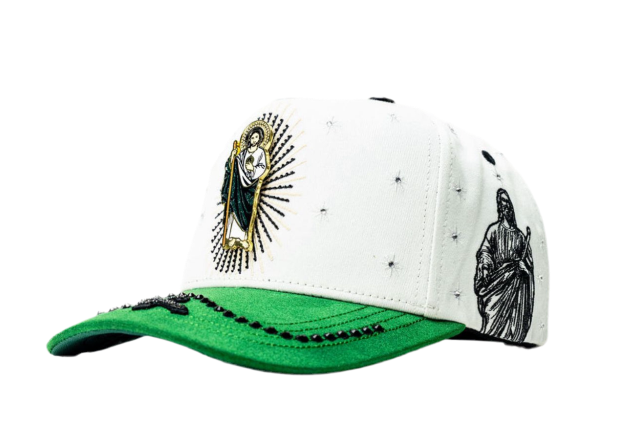 San Judas Rosario Verde/Blanco BB