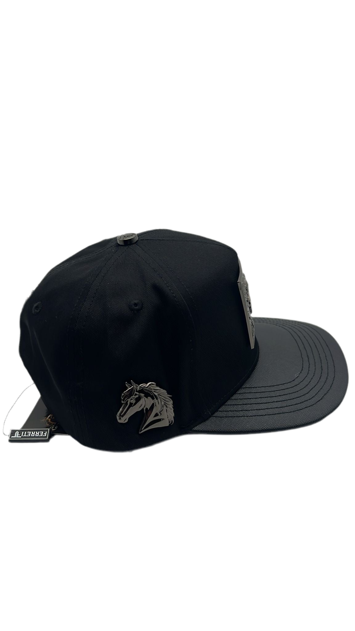 Caballo placa negro/negro FT