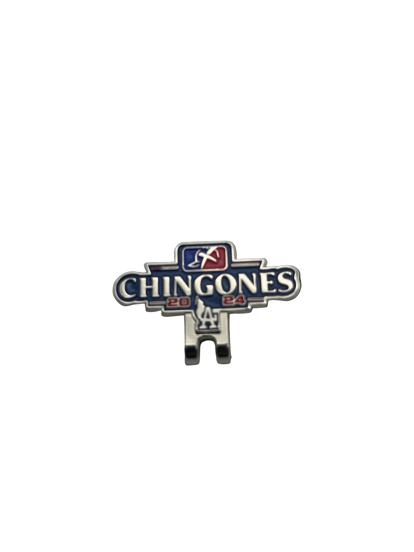 Chingones hat clip
