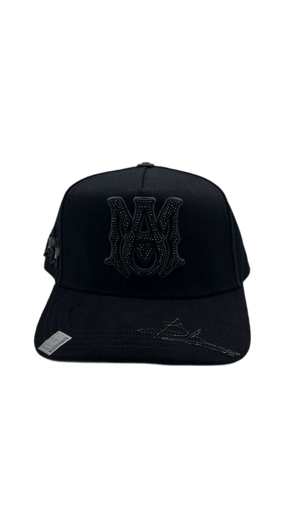 AMIRI gris oscuro crystales BB