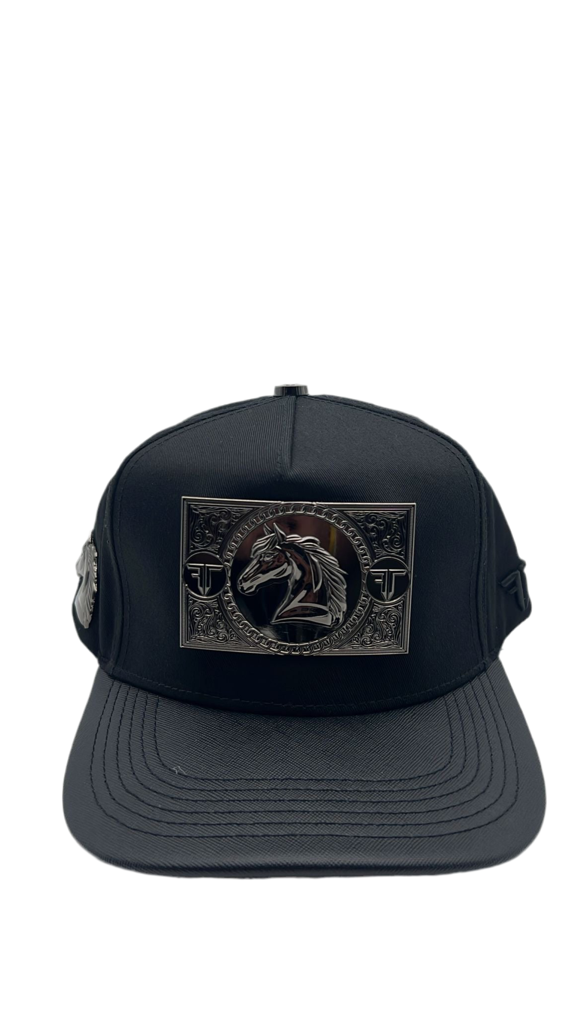 Caballo placa negro/negro FT
