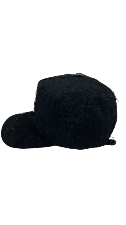 SD Pin Bordada Negro BB