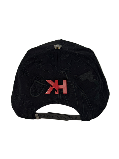 TJ Tijuana Negro/Rojo HK