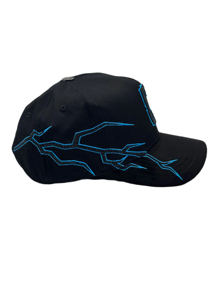 C Rayos Negro/Azul LS