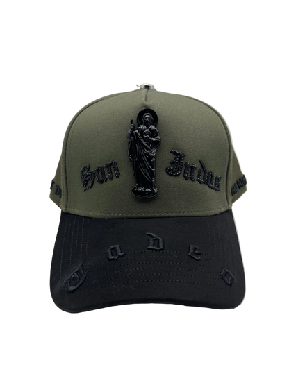 San Judas Tadeo verde y negro
