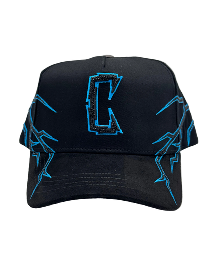 C Rayos Negro/Azul LS