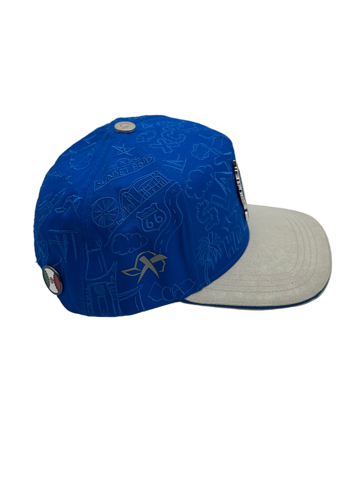 LA Chingones Azul/Bordada XC