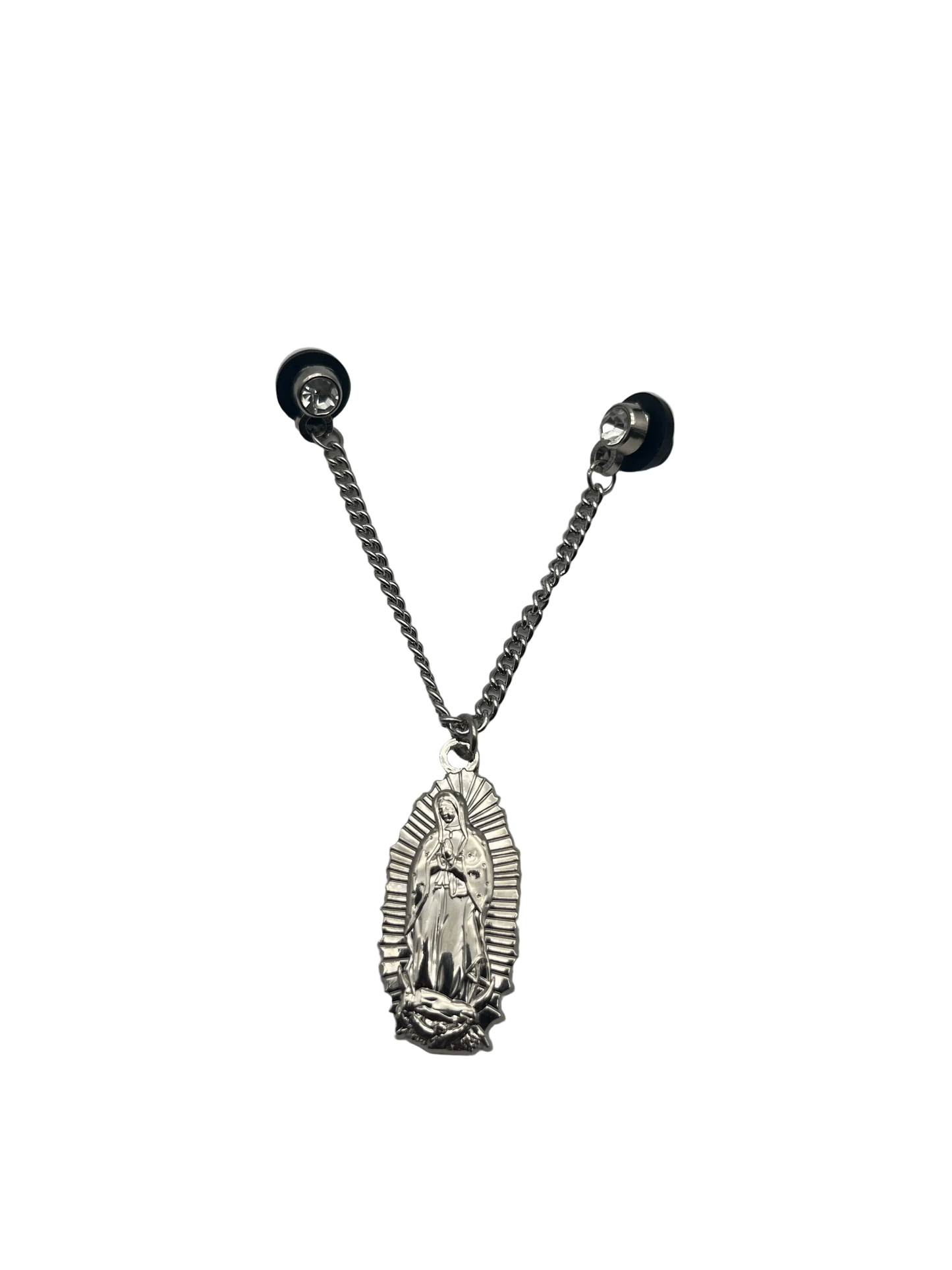 La Virgen Plata Pin