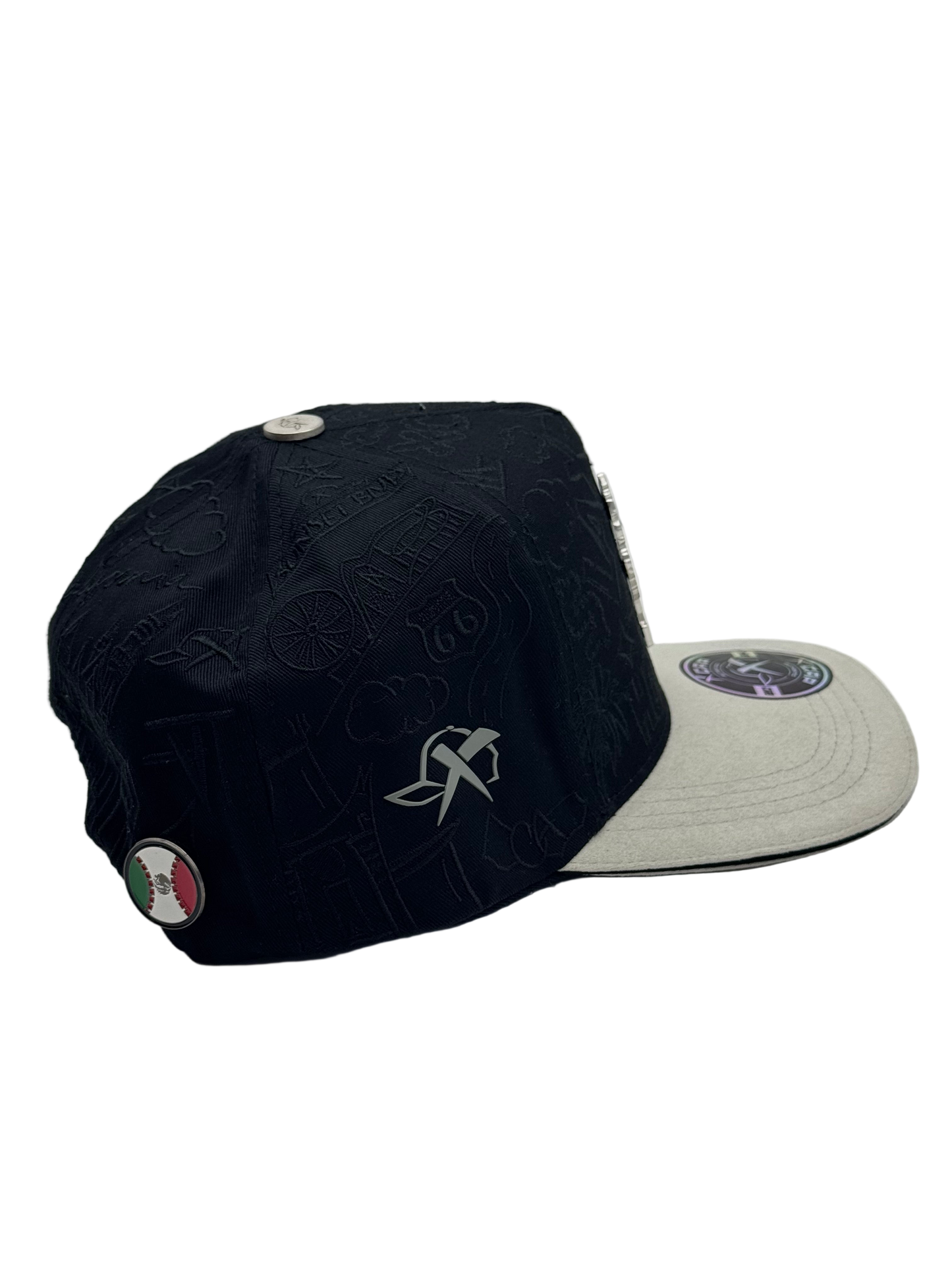 La Chingones Negro/Bordada XC