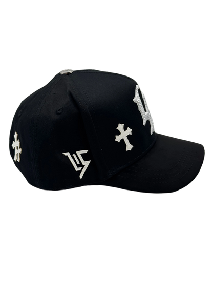 LA Cruces Black/White LS