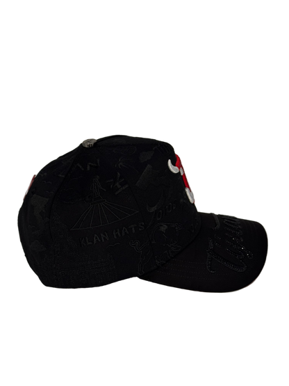 TJ Tijuana Negro/Rojo HK