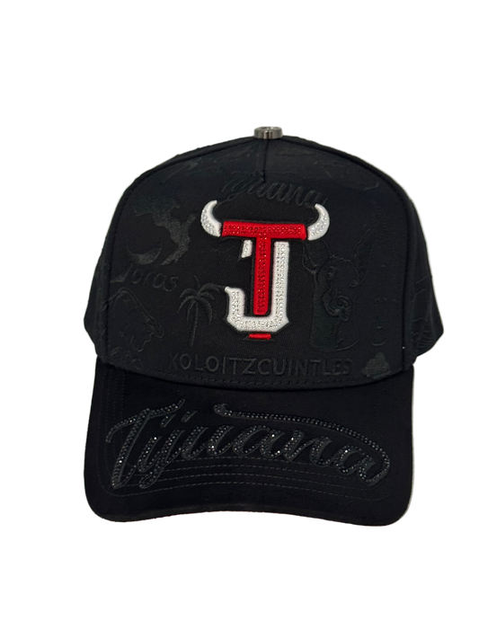 TJ Tijuana Negro/Rojo HK