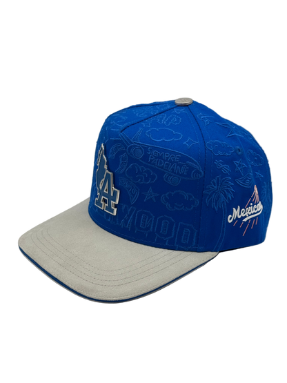 LA Chingones Azul/Bordada XC