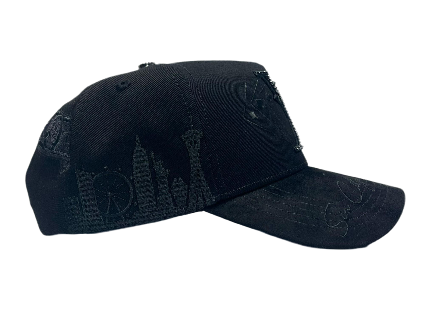 LV Las Vegas Negro Cristales CVH