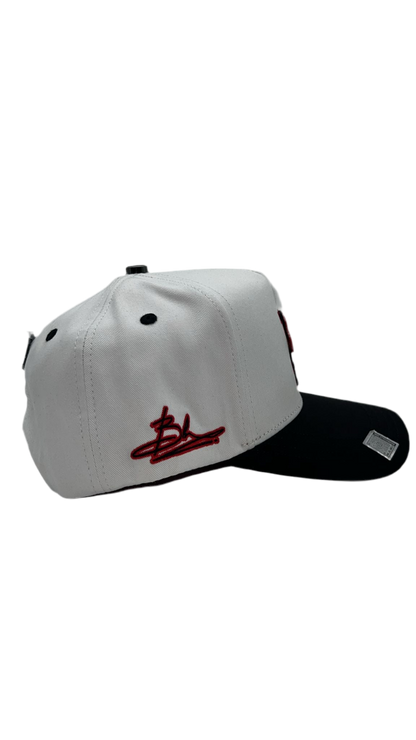 LA Sombrero Blanco/Rojo BB