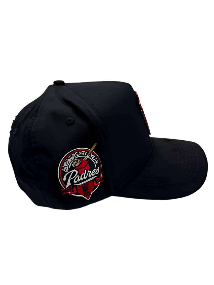 SD Sombrero Negro/Rojo RG