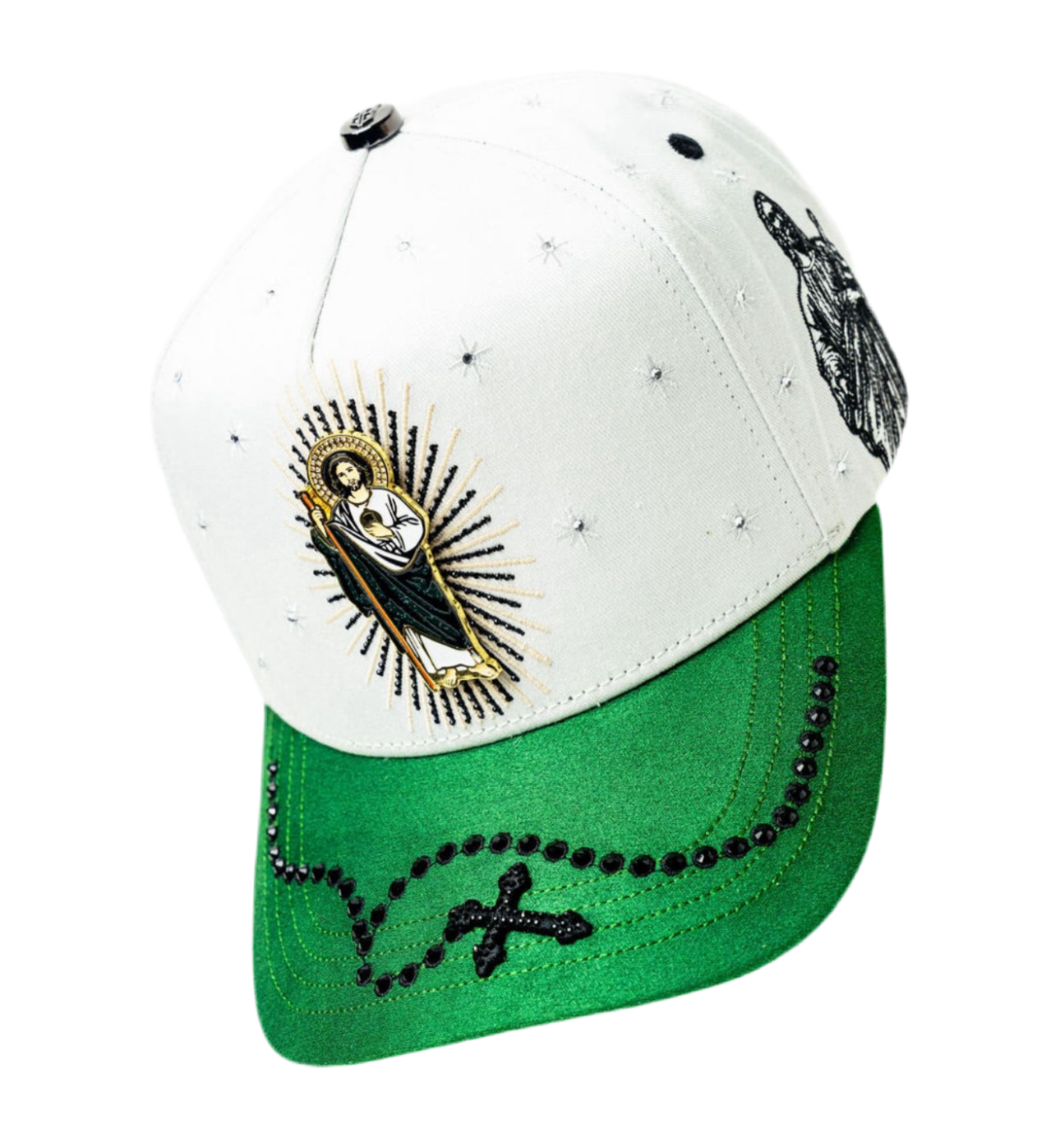 San Judas Rosario Verde/Blanco BB