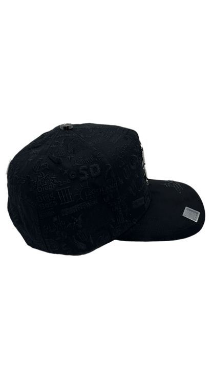SD Pin Bordada Negro BB