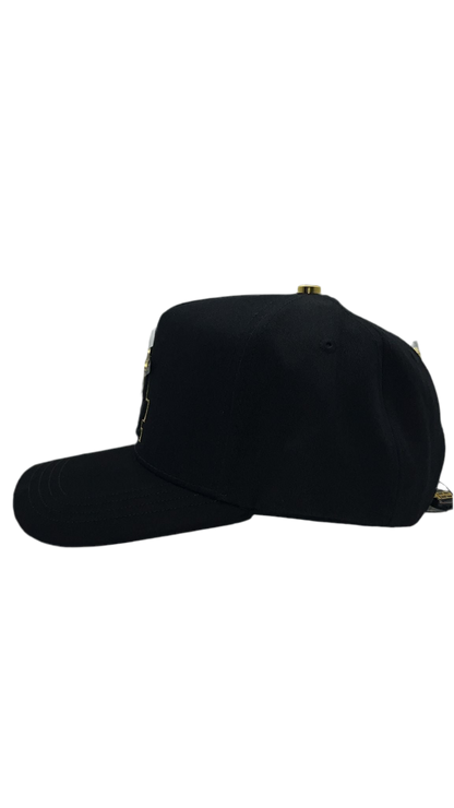 LA Sombreros Negro/Dorado BB