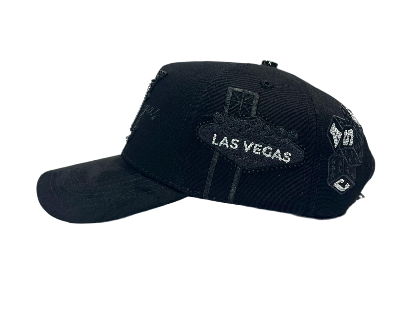 LV Las Vegas Negro Cristales CVH