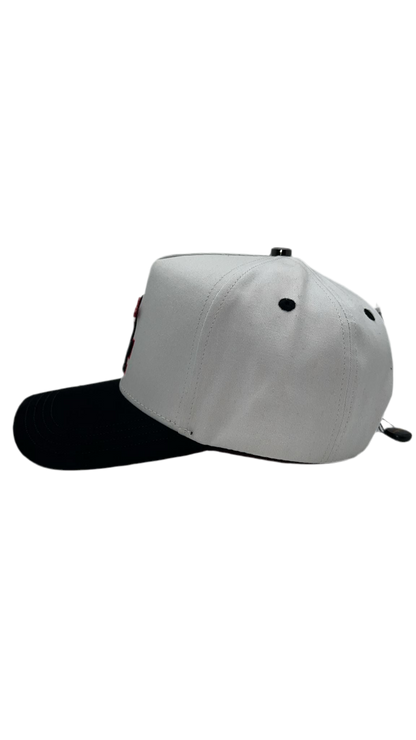 LA Sombrero Blanco/Rojo BB