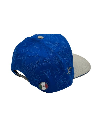 LA Chingones Azul/Bordada XC