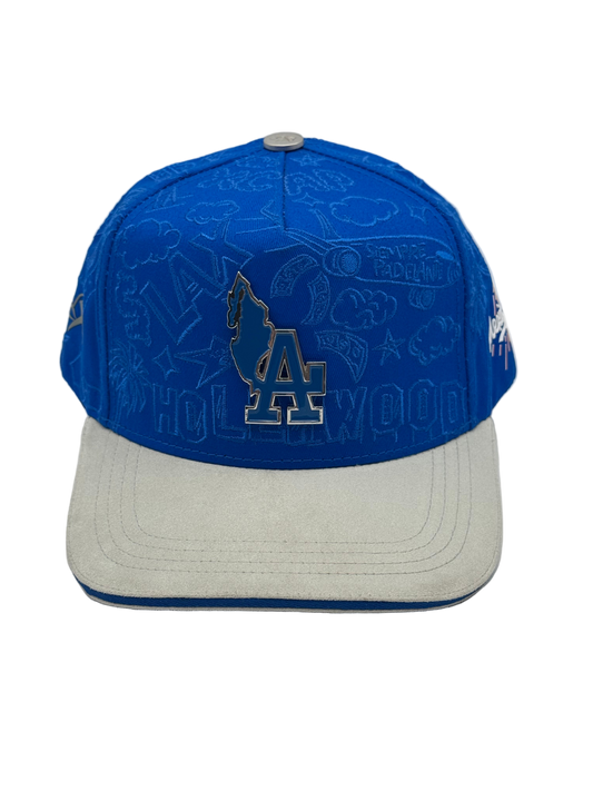 LA Chingones Azul/Bordada XC