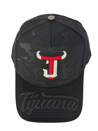 TJ Tijuana Negro/Rojo HK